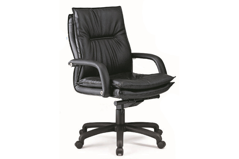LM730BKG Leather Office Chair